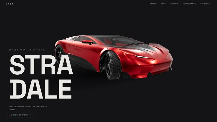 Screenshot of Apex Stradale