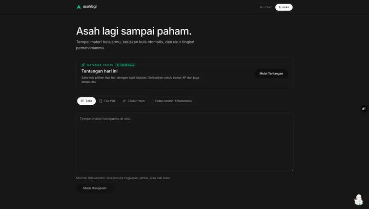 Screenshot of Asahlagi